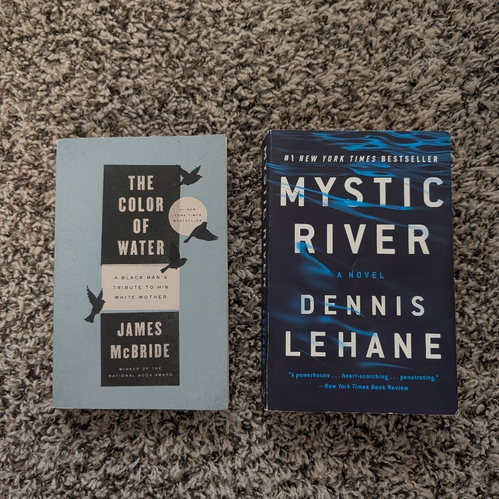 Mystic River and The Color of Water Books